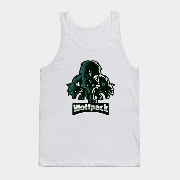 Wolf pack Tank Top by Wolf Clothing Co